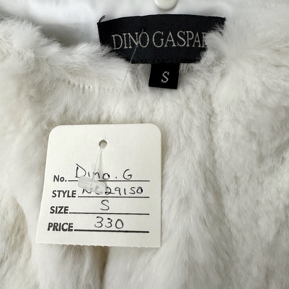 Dino Gaspari pristine ruched puffer jacket detachable fur collar, cuffs, lining. - Picture 10 of 10